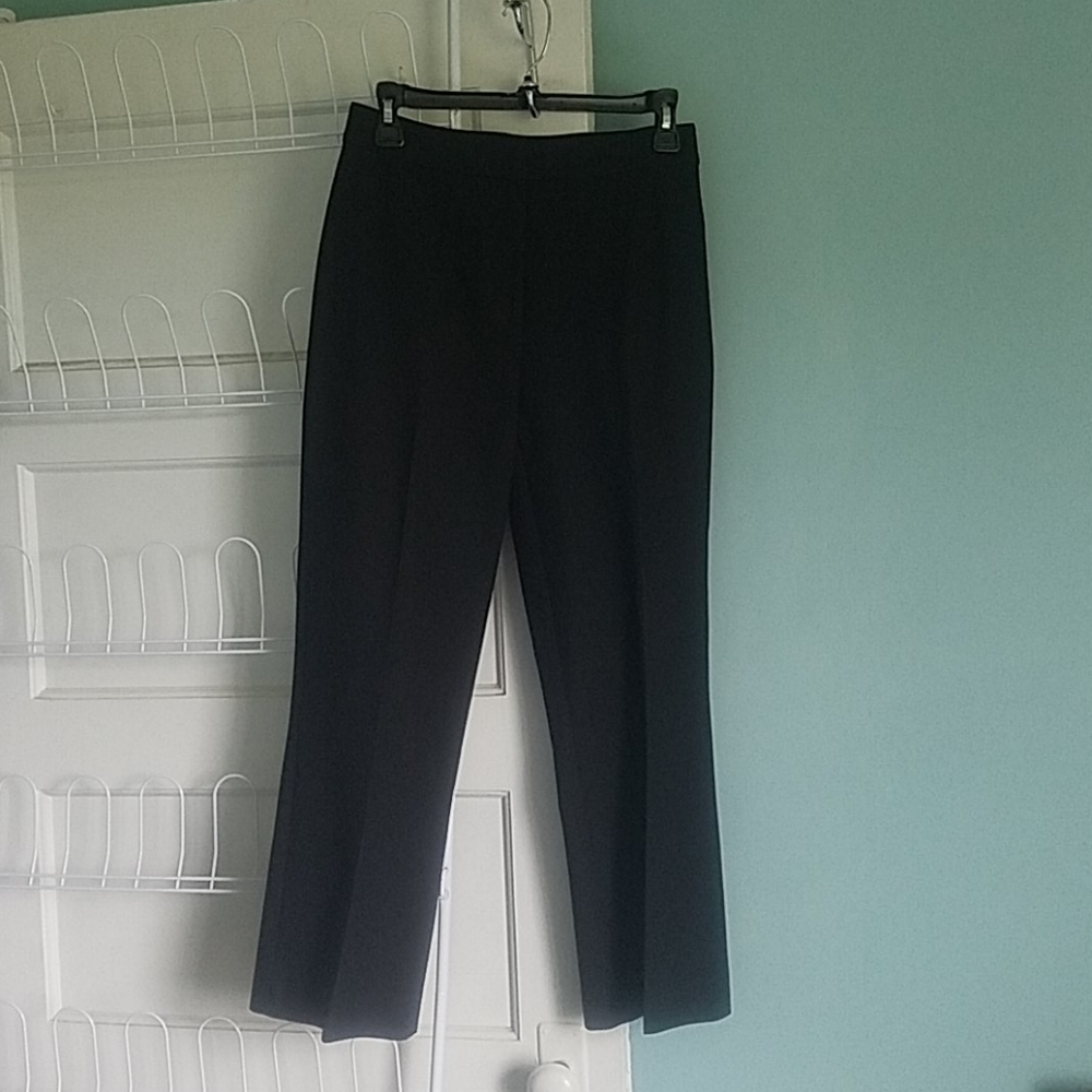 Kate Spade Trouser Pants NWOT Black Size 2 Cotton Blend